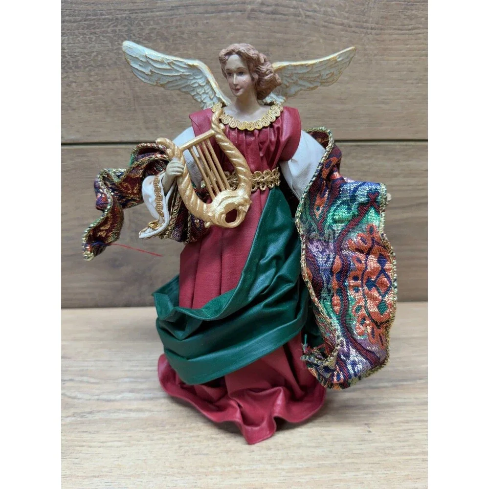 Fabric Mache Christmas Angels 8